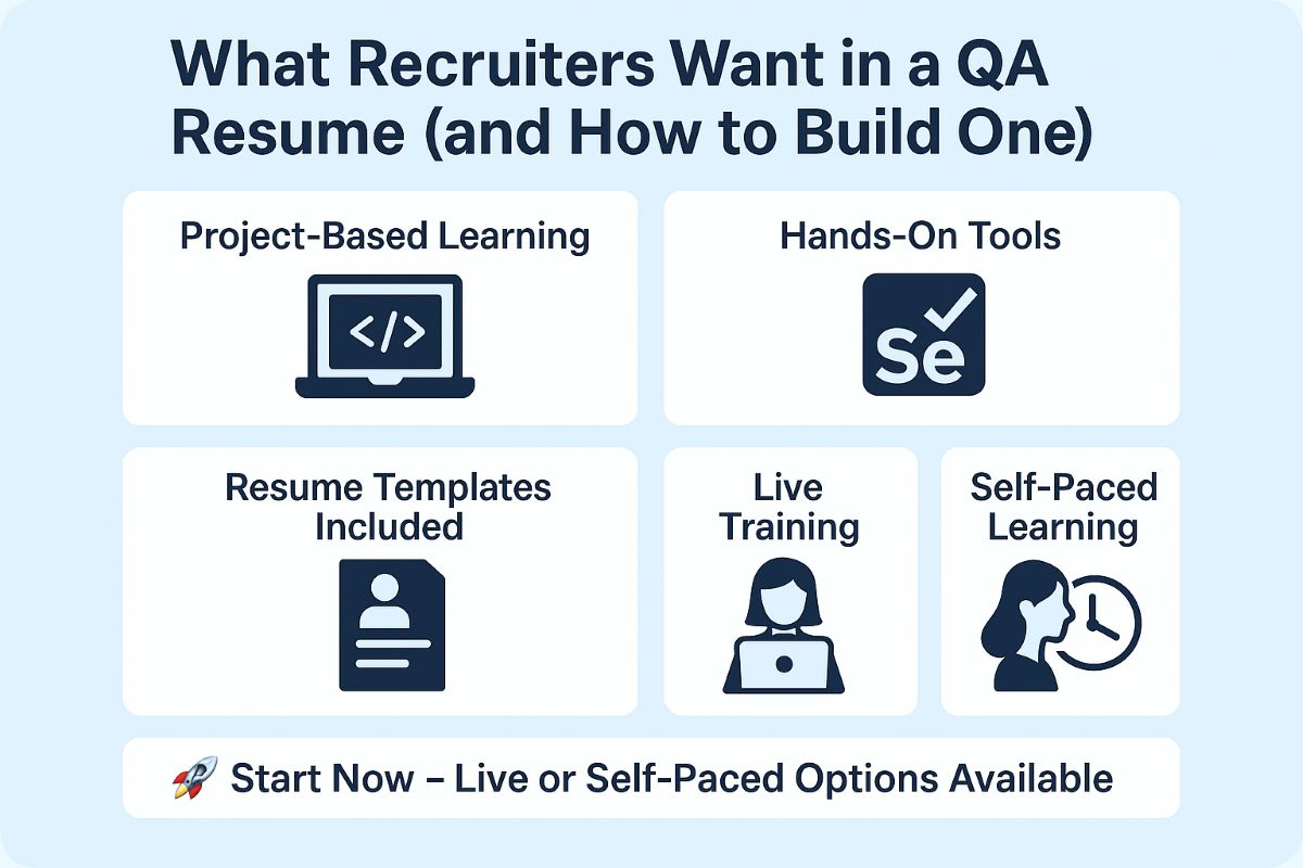 What Recruiters Want in a QA Resume (and How to Build One)